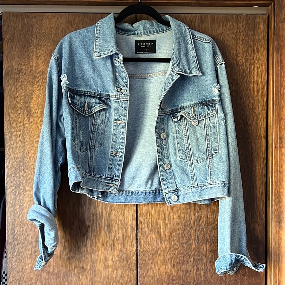 Streetwear Society Blue Denim Jacket